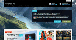 Desktop Screenshot of paintshoppro.com